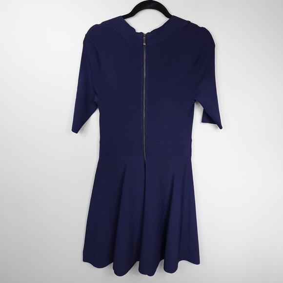 Ted Baker London Milly Sweetheart Sweater Dress Navy New Size 4 US 10 - Picture 4 of 10